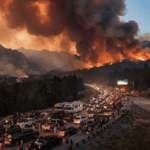 Bald Range Wildfire Forces 18,000 to Flee British Columbia Homes