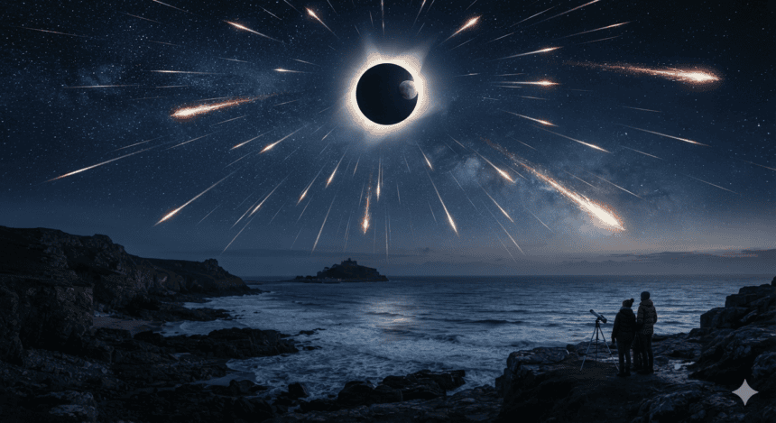 UK solar eclipse and meteor shower will light up the sky this Wednesday
