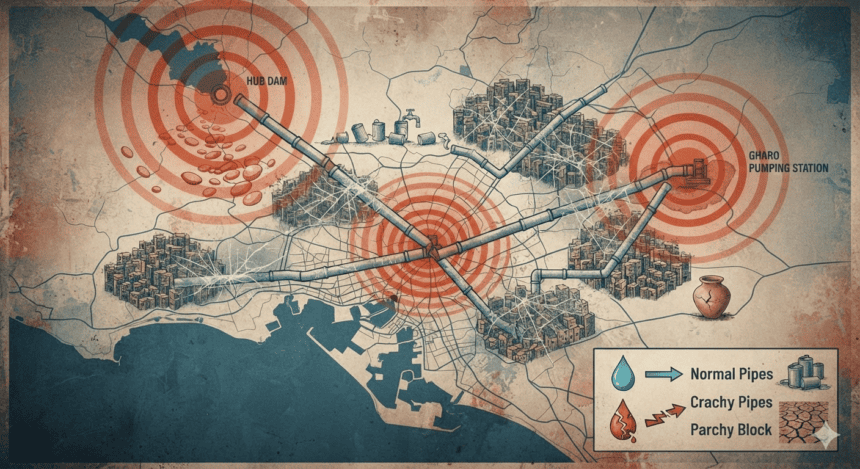 Karachi’s Water Crisis: Supply Disruptions Loom for Major Neighborhoods