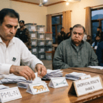 AJK Polls: PM Rathore Trails PML-N Rival in Early Returns
