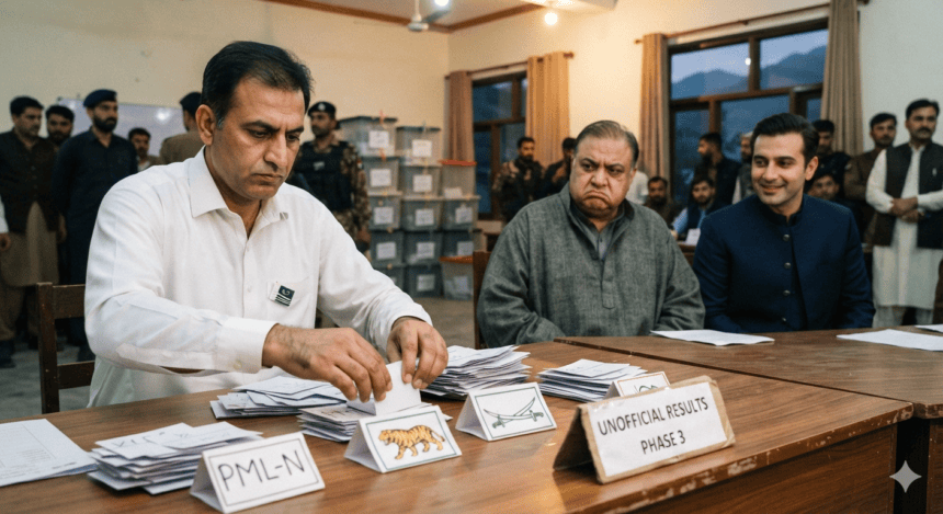 AJK Polls: PM Rathore Trails PML-N Rival in Early Returns