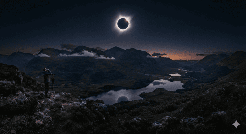 Partial Solar Eclipse to Grace Scottish Skies This March