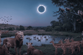 Solar Eclipses Trigger Bizarre Behavioral Shifts in Wildlife
