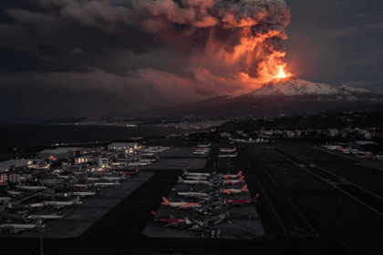 Catania Airport Suspends Operations as Mount Etna Spews Ash