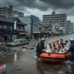 Record Rainfall Leaves Eight Dead, Thousands Stranded Across Japan
