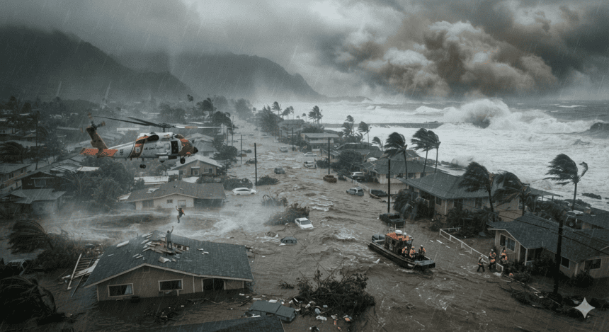 Hawaii braces for destruction as Hurricane Lala triggers flash floods