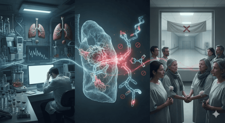 AstraZeneca Halts Lung Cancer Trial After Drug Fails Efficacy Test