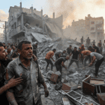 Israel strikes crowded Gaza markets, killing 10 as violence surges