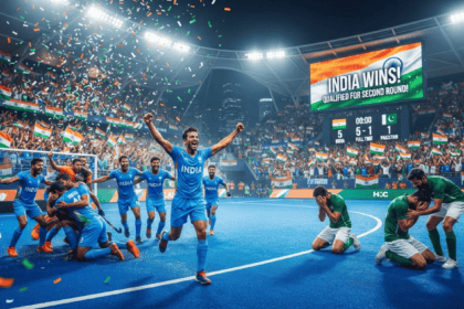 India routs Pakistan 4-1 to clinch World Cup second-round berth