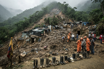 LANDSLIDE AT UNLICENSED COLOMBIAN GOLD MINE KILLS 13
