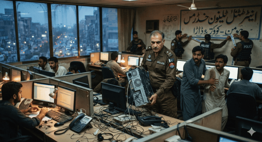 FIA raids target illegal call centers amid rising cyber-fraud complaints