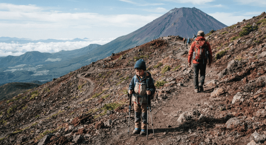 Father Leaves 7-Year-Old Son Alone on Mount Fuji to Continue Hike