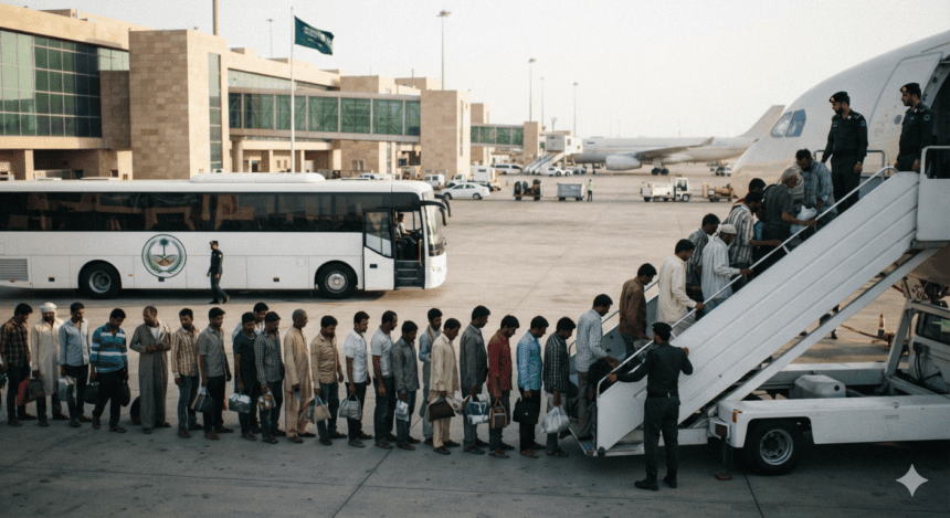 Saudi Arabia Expels Over 13,000 Illegal Residents in Single-Week Crackdown