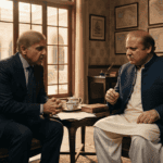 PM Shehbaz, Nawaz ‘discuss’ country’s political situation