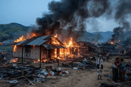 Fresh violence in Manipur leaves homes burning as ethnic tensions flare