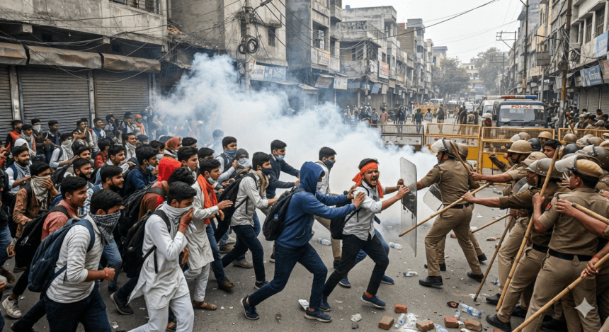Protests erupt across India as students demand accountability for exam leaks