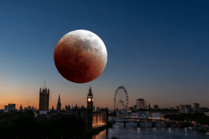 Partial lunar eclipse to turn moon red over UK skies tonight