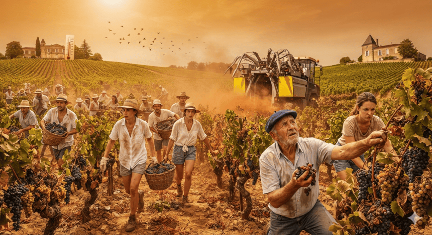 ‘We’ve Never Seen Anything Like It’: Early Harvest Rattles France’s Wine Industry