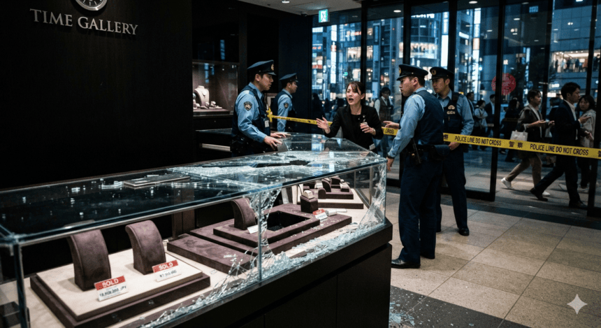 Tokyo Police Hunt Thieves After $1.2 Million Luxury Watch Heist