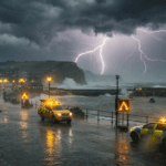 Yellow weather warnings persist as thunderstorms lash parts of the UK
