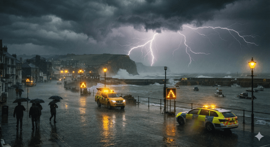 Yellow weather warnings persist as thunderstorms lash parts of the UK