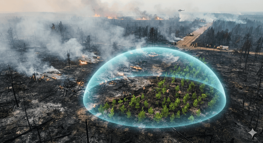 Fires still burn in charred landscape as focus turns to wildfire prevention