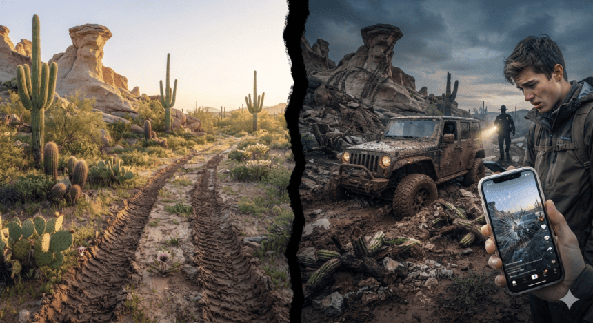 Viral TikTok Stunt Leads to Crackdown on Illegal Off-Roading
