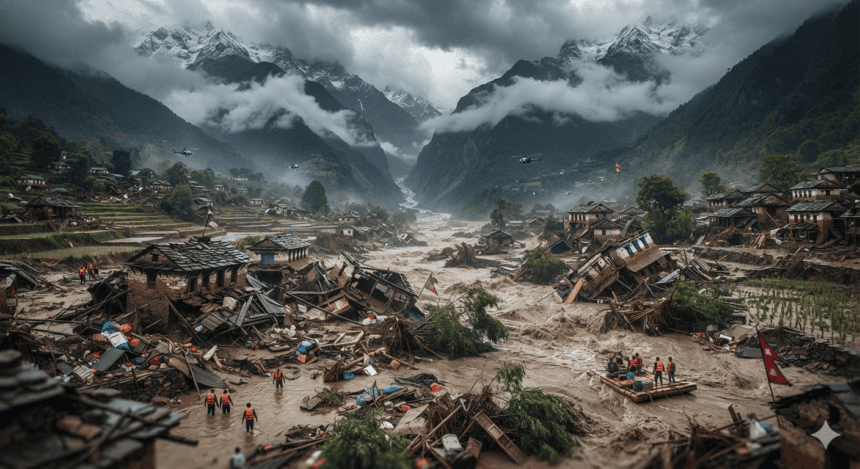 Nepal Floods: Death Toll Hits 95 as Rescue Efforts Stall in Devastated Villages