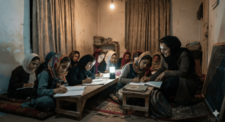 Behind the Curtains: Inside Afghanistan’s Secret Schools for Girls
