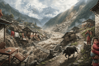 Landslide Buries Nepal Village; Dozens Missing as Rescue Efforts Stall