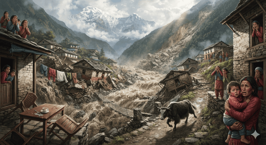 Landslide Buries Nepal Village; Dozens Missing as Rescue Efforts Stall