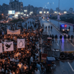 Police book protesters for Shahrah-e-Faisal blockade following Mir Raza Ali murder