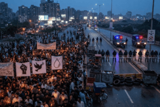 Police book protesters for Shahrah-e-Faisal blockade following Mir Raza Ali murder