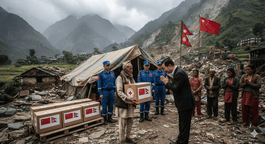 China’s Diplomatic Tightrope: Condolences Mixed with Finger-Pointing in Nepal