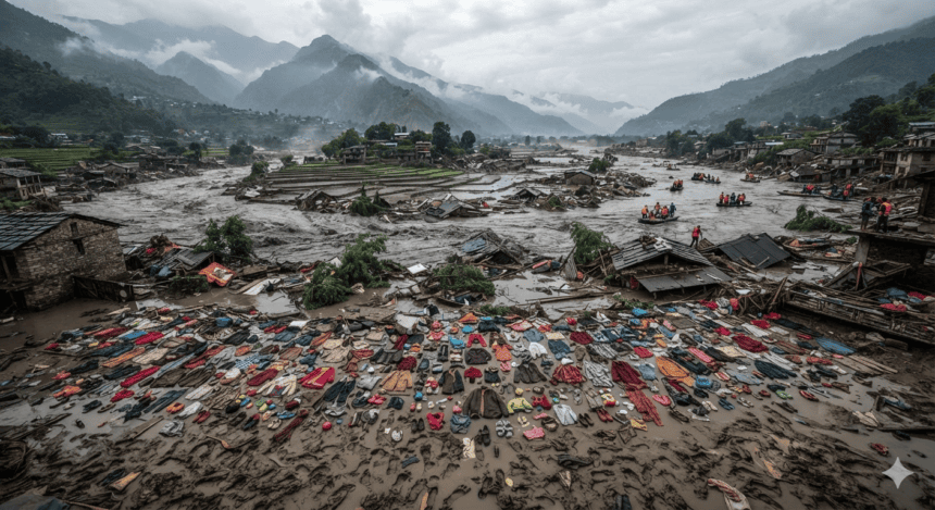 Nepal and China Flood Toll: Over 2,400 Missing as Rescuers Struggle