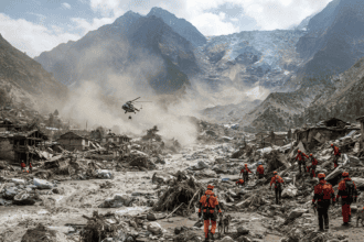 Glacier collapse in Himalayas leaves nearly 800 dead