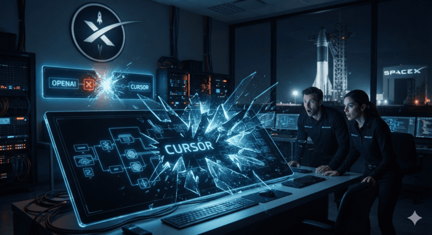 OpenAI to cut off API access for Cursor, escalating feud with Musk