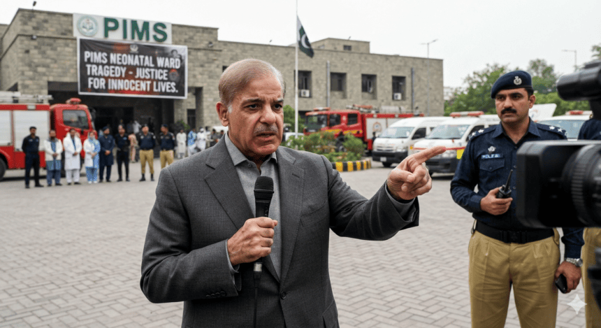 PM orders criminal probe after infants perish in PIMS ward fire