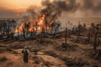 Sudan’s Date Palms Face Extinction as Drought and Fire Converge