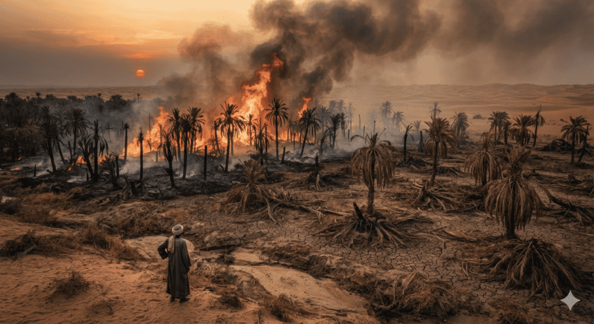 Sudan’s Date Palms Face Extinction as Drought and Fire Converge