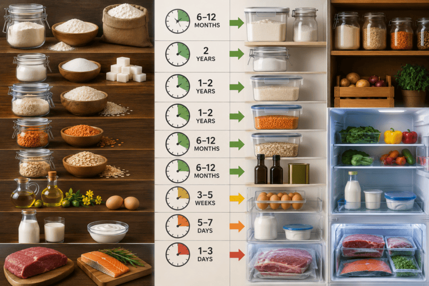 How Long Do Common Ingredients Last and How Should You Store Them?