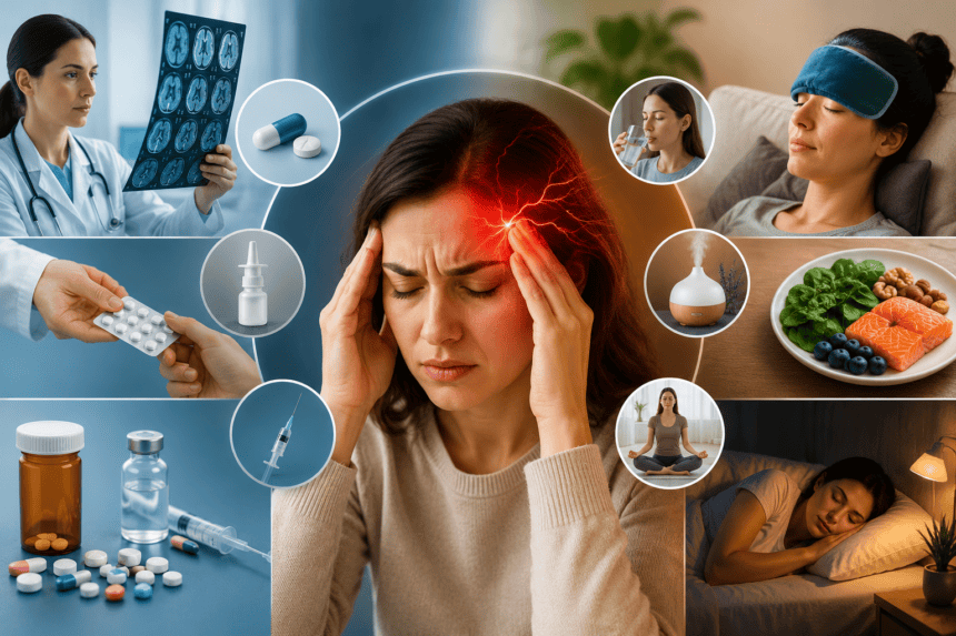 Migraine Treatment Options and At-Home Relief Methods