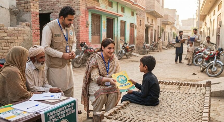 Punjab Launches Five-Day Drive to Find Children Needing Special Education