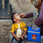 WHO Polio Team Reaches Rural Areas of Shikarpur
