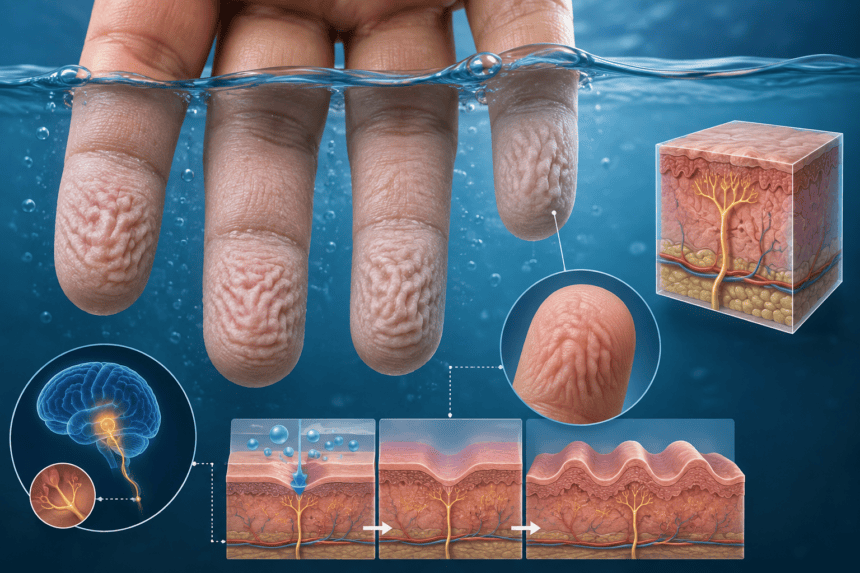 Why Do Fingers Wrinkle in Water? The Science Behind It