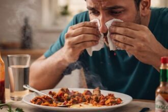 Why Does Your Nose Run When You Eat Spicy Food?