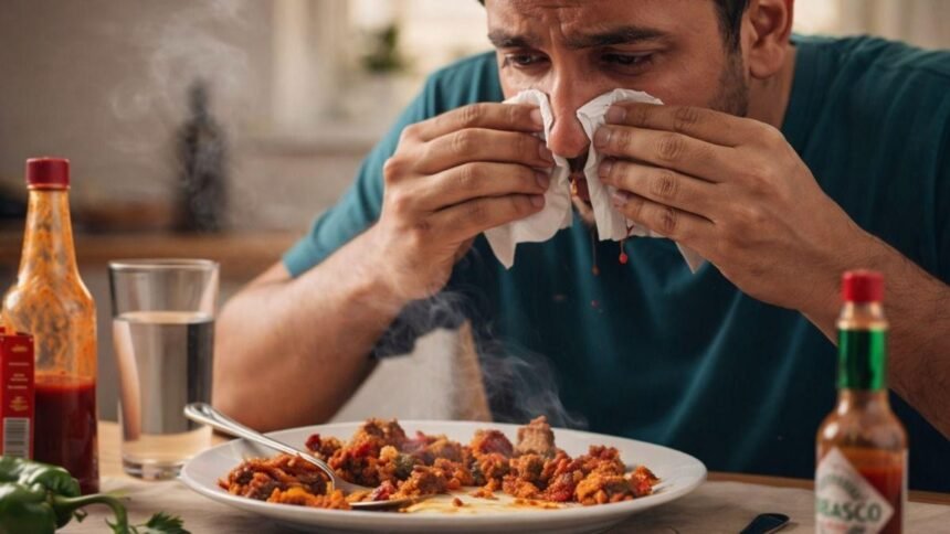 Why Does Your Nose Run When You Eat Spicy Food?
