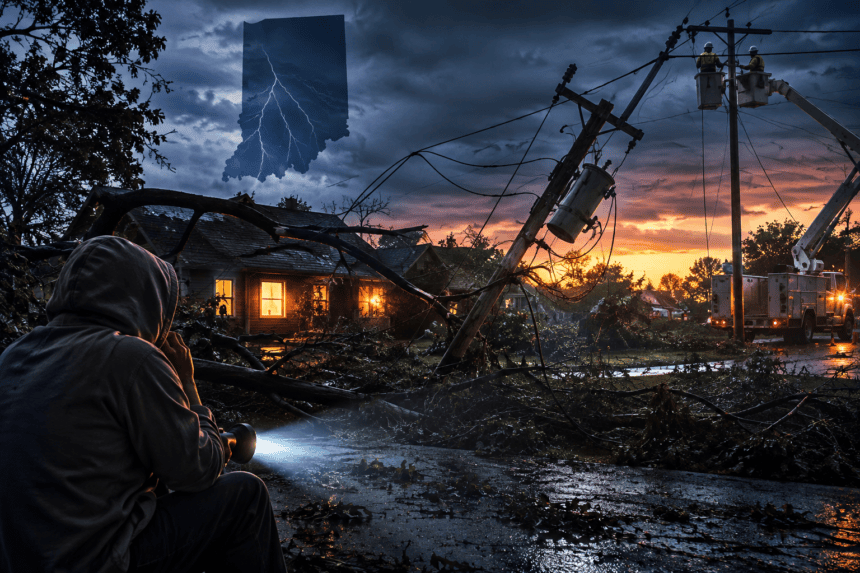 Indiana residents enter second week without power as recovery stalls