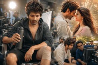 Kartik Aaryan Resumes Shooting for Anurag Basu’s Romantic Drama with Sreeleela Despite Knee Surgery