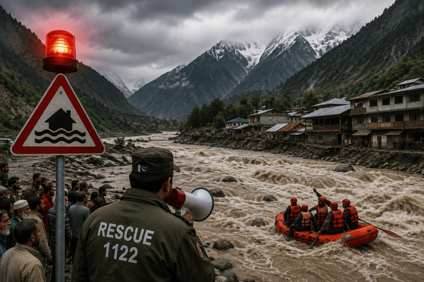 Pakistan issues high alert as glacial lake outburst floods threaten north
